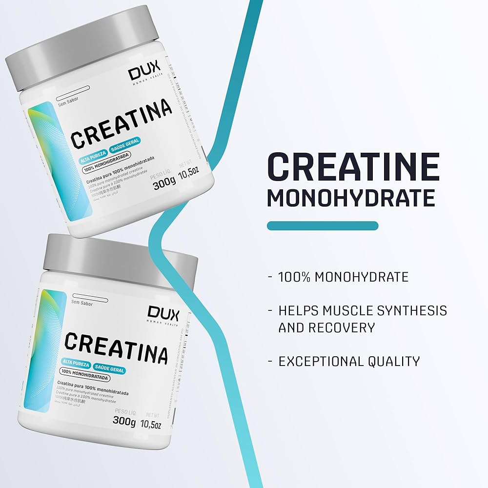 CREATINA MONOHIDRATADA DUX - POTE 300g