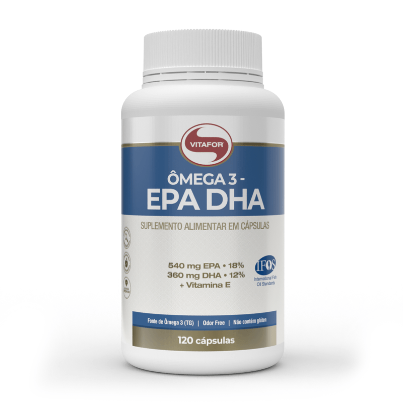 OMEGA FOR EPA+DHA 1G 120CAPS - VITAFOR