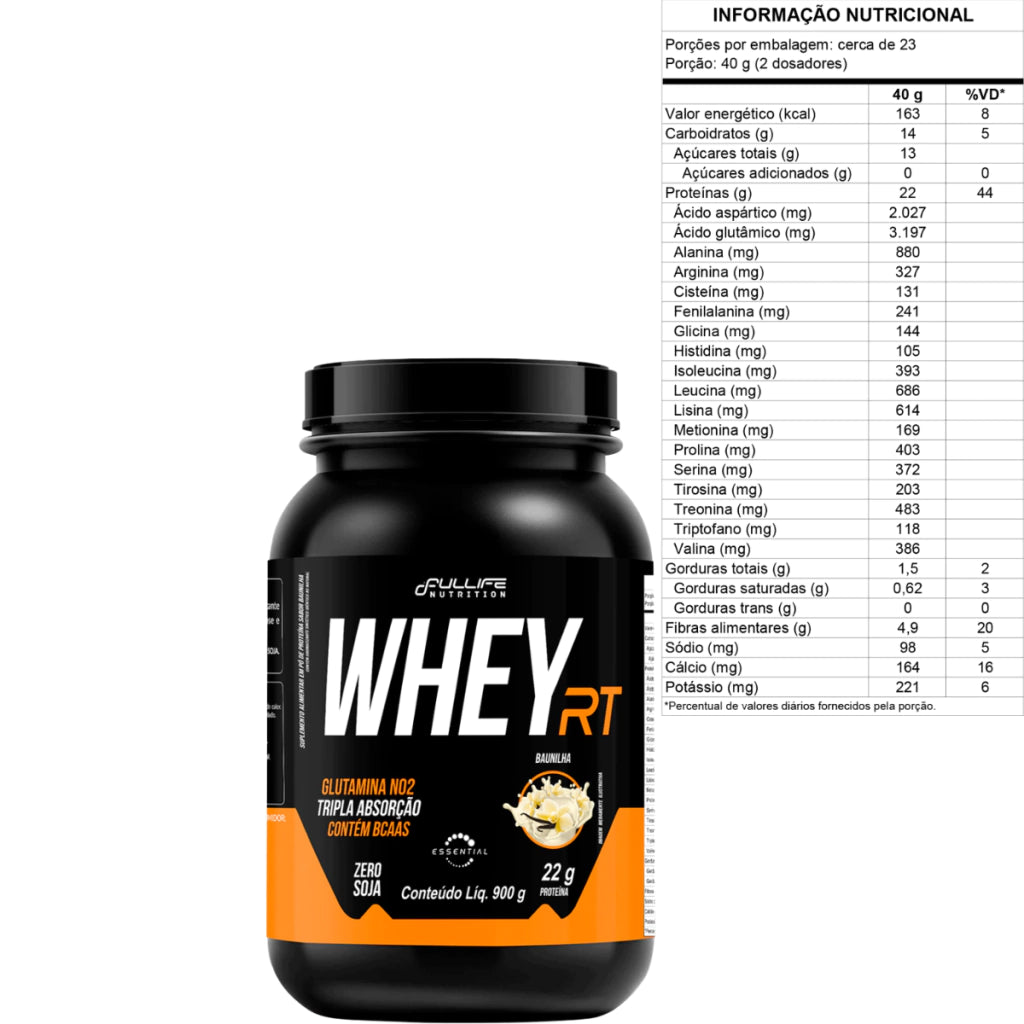 ( KIT ) WHEY RT 900G + CREATINA 300G PURA - FULLIFE