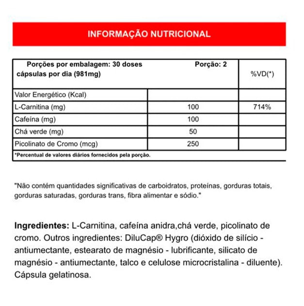 DYNAMUS THERMO HARDCORE - INTEGRO NUTRITION 60 CAPS.