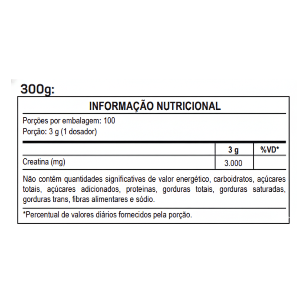 Creatina 100% Pura 300g - MAX Titanium