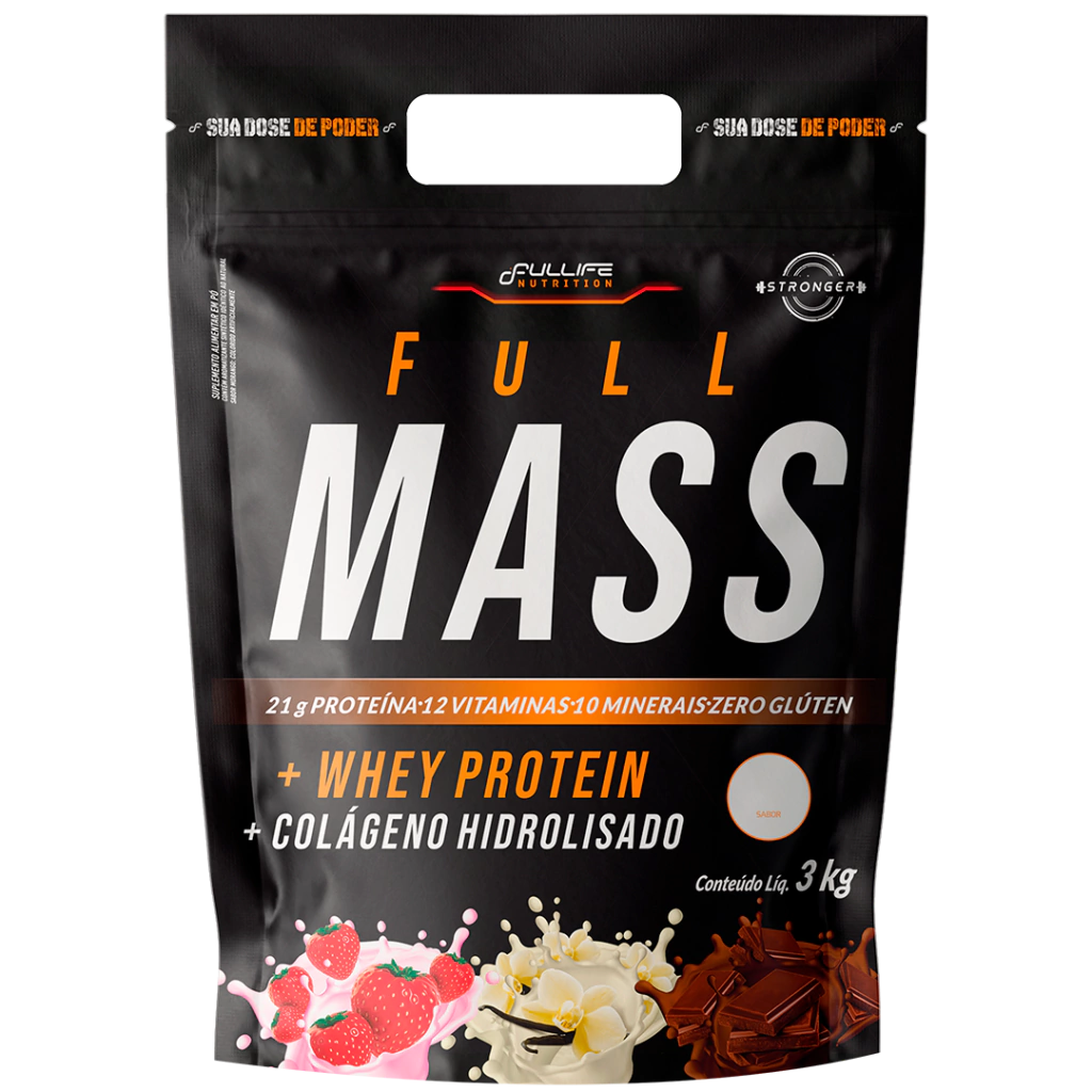 FULL MASS HIPERCALORICO 3KG FULLIFE