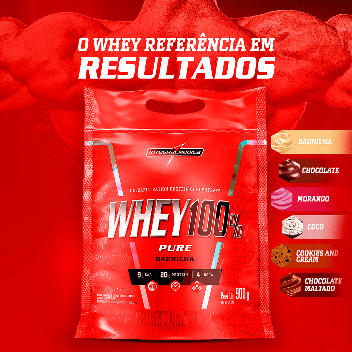 WHEY 100% PURE INTEGRALMEDICA