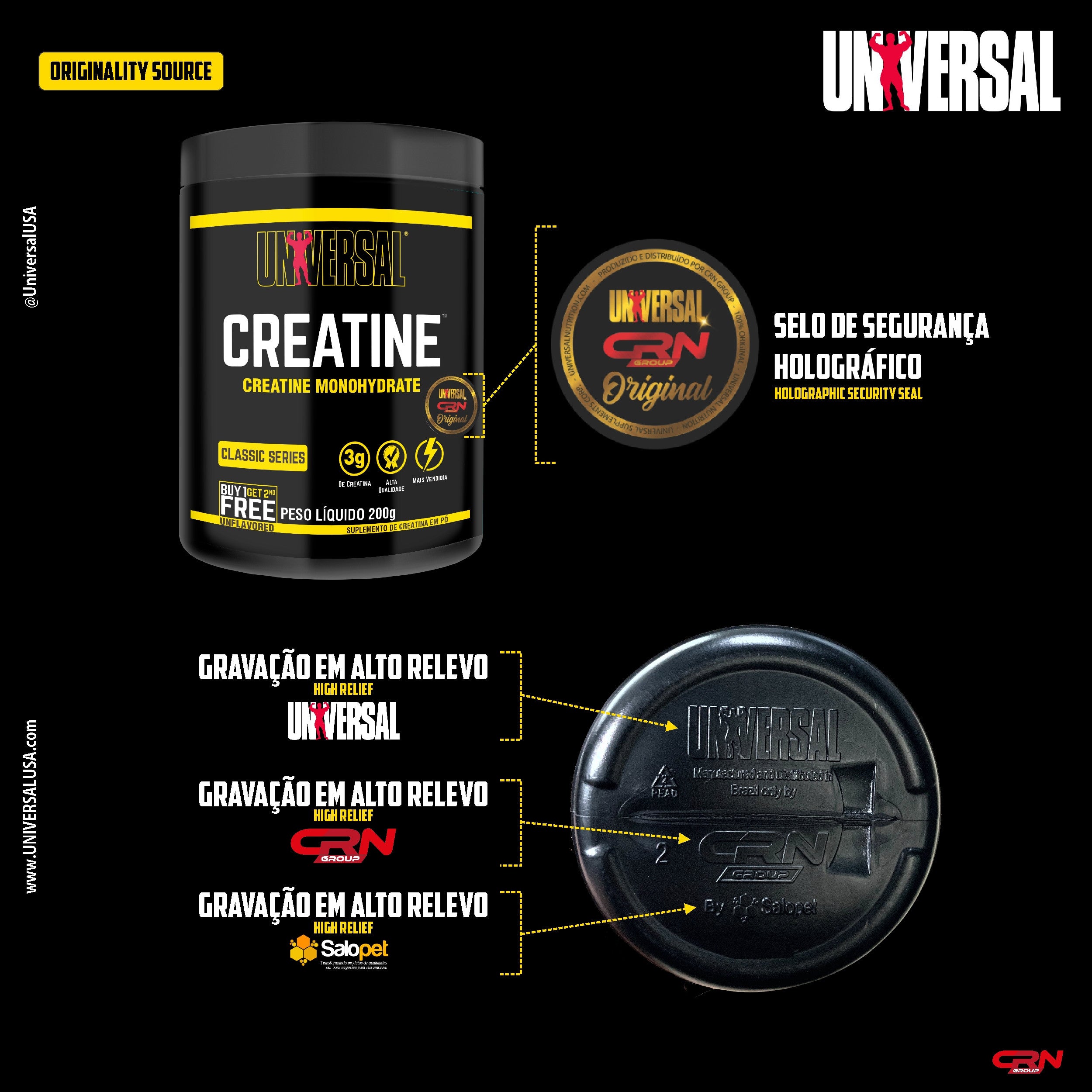 CREATINA UNIVERSAL 200G (CRN)