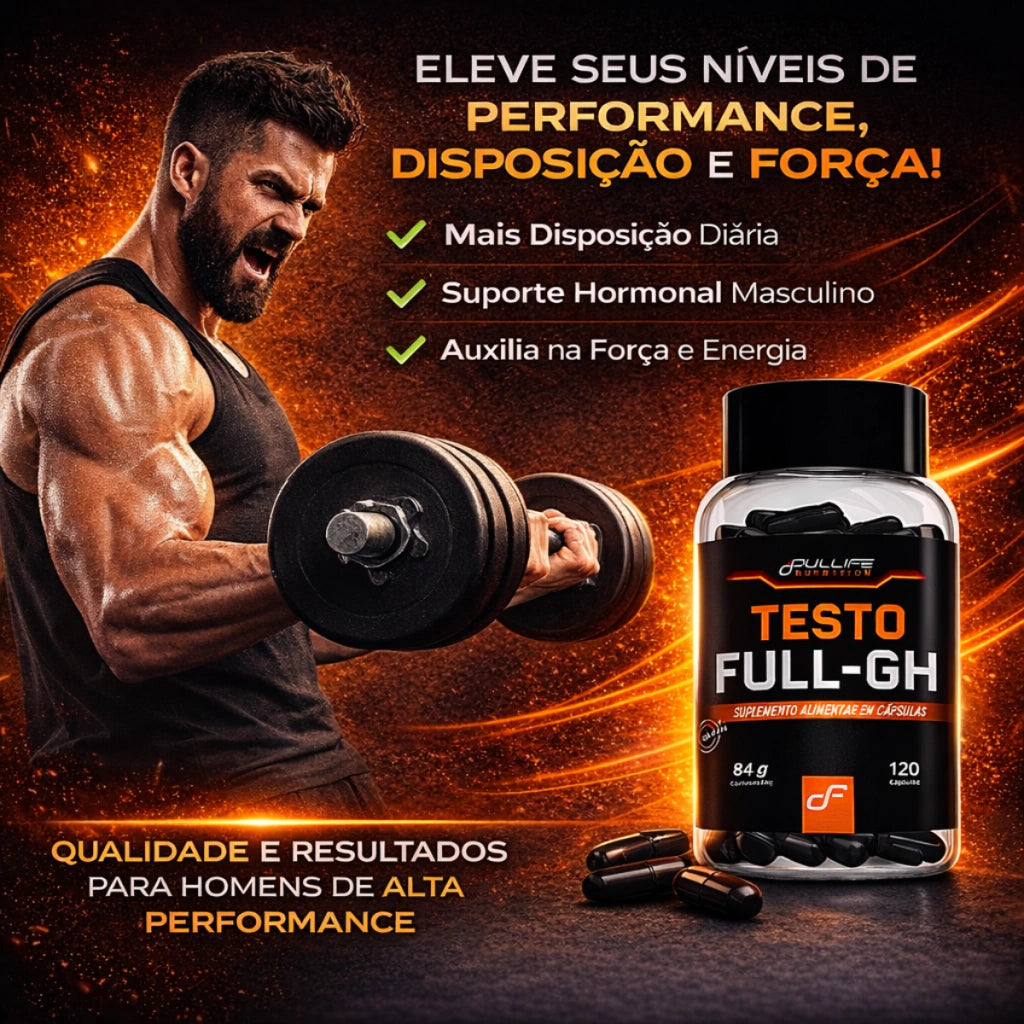 TESTO FULL GH - FULLIFE 120 CAPS.