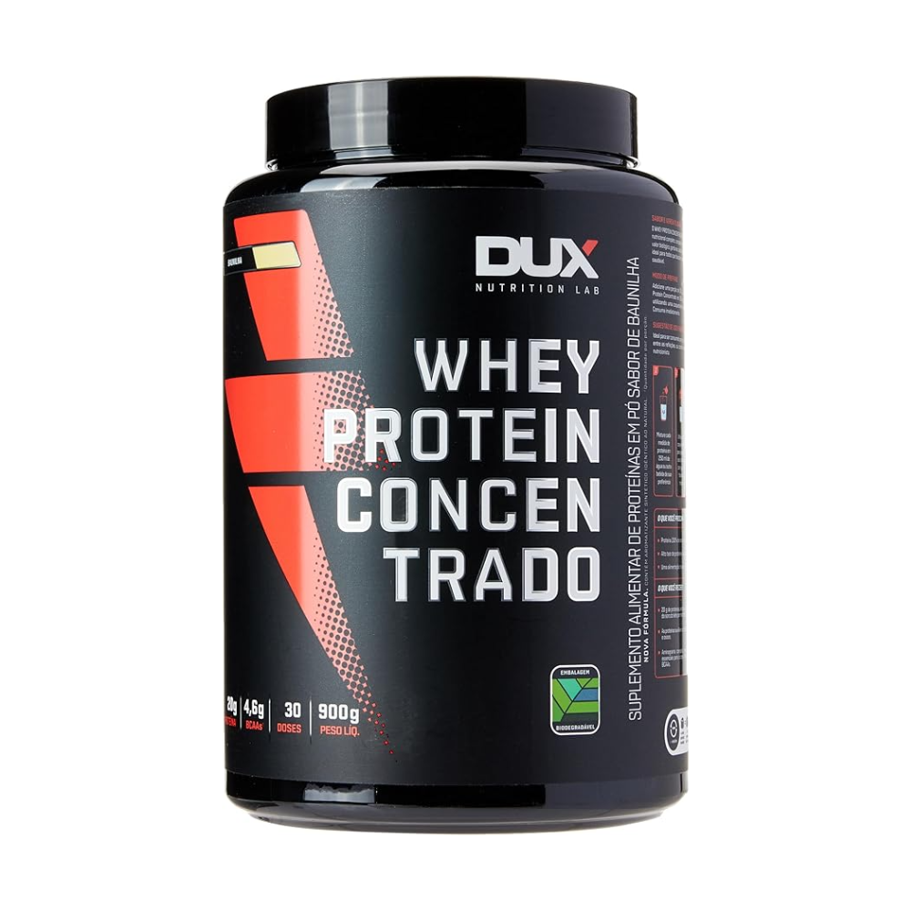 WHEY PROTEIN CONCENTRADO 900G - DUX
