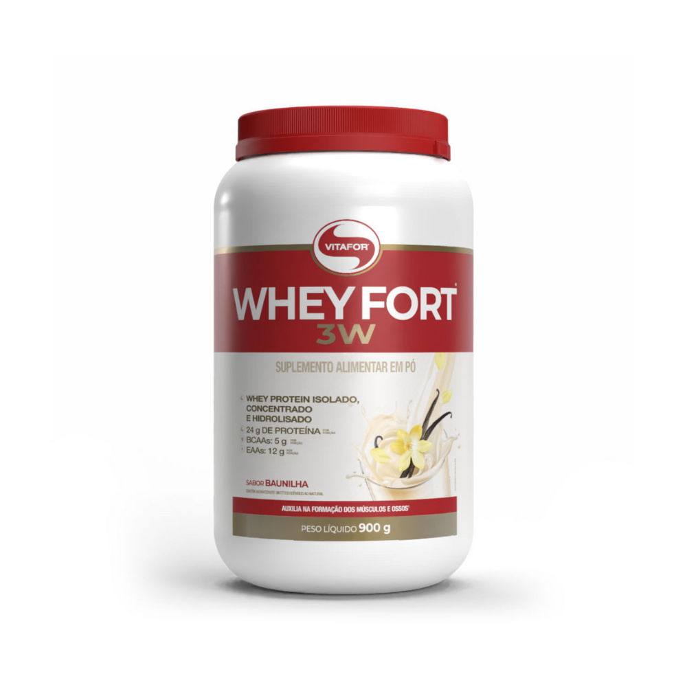 WHEY FORT 3W 900G - VITAFOR