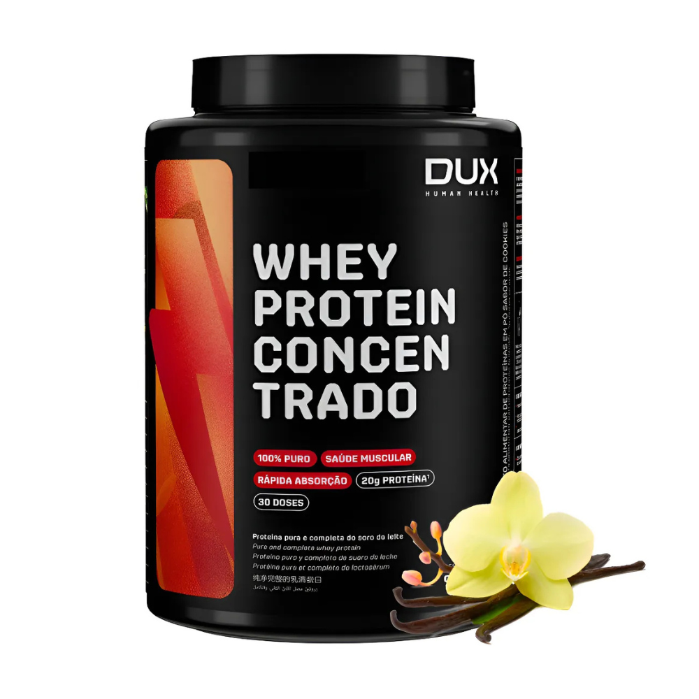 WHEY PROTEIN CONCENTRADO 900G - DUX
