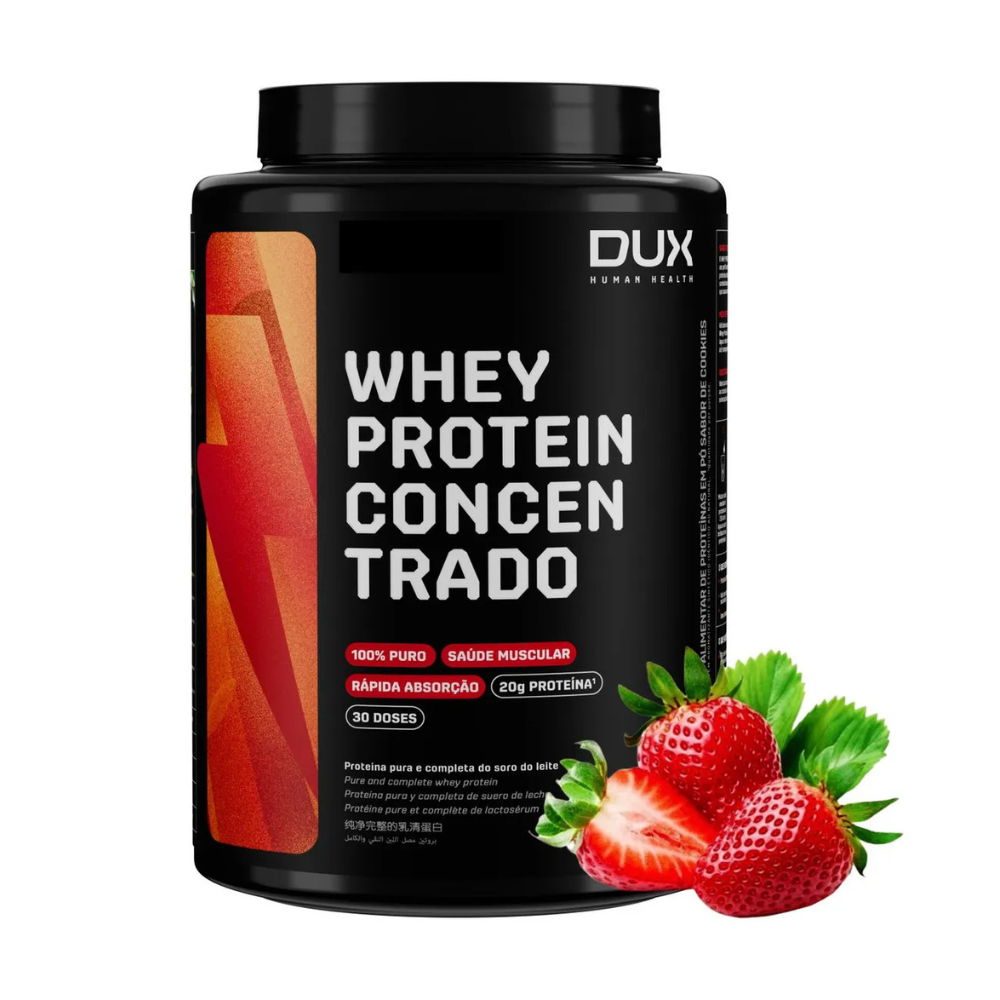 WHEY PROTEIN CONCENTRADO 900G - DUX