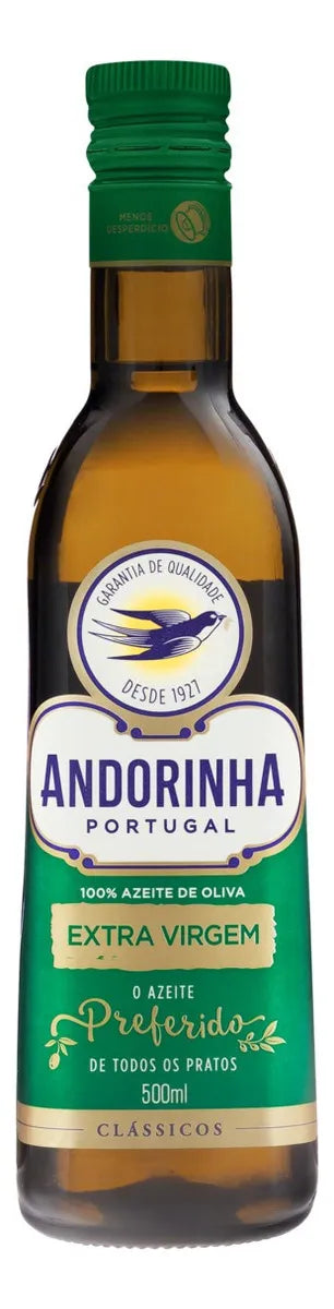 AZEITE DE OLIVA ANDORINHA 500ML EXTRA VIRGEM