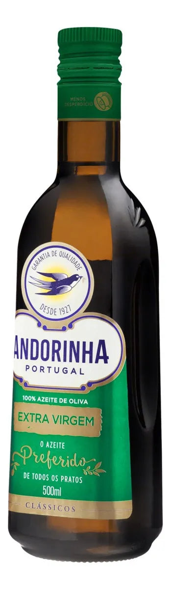 AZEITE DE OLIVA ANDORINHA 500ML EXTRA VIRGEM