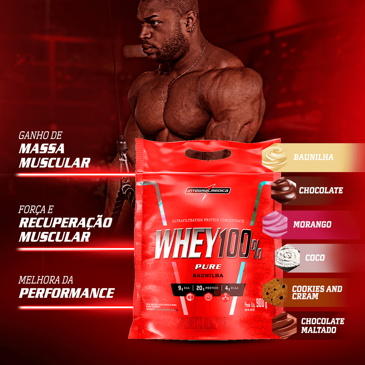 WHEY 100% PURE INTEGRALMEDICA