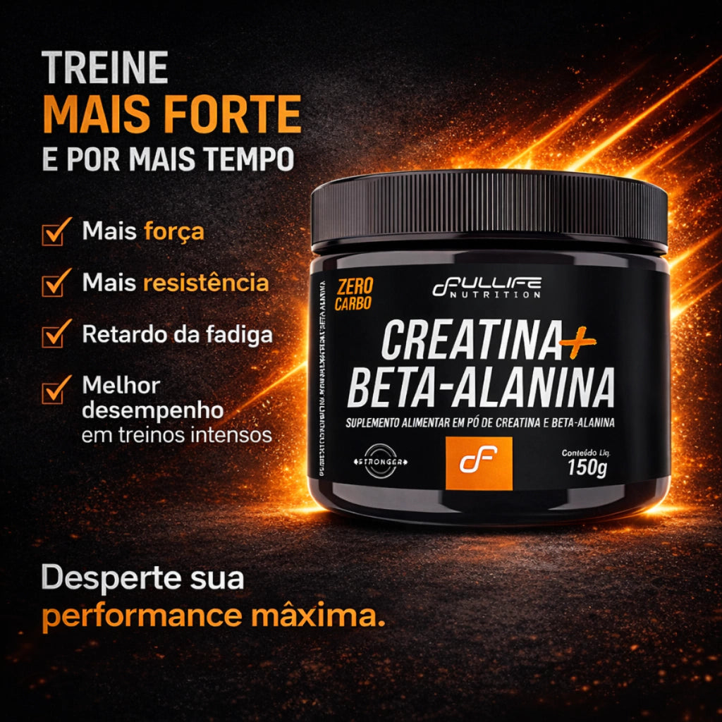 FULL CREATINA + BETA 150G - FULLIFE