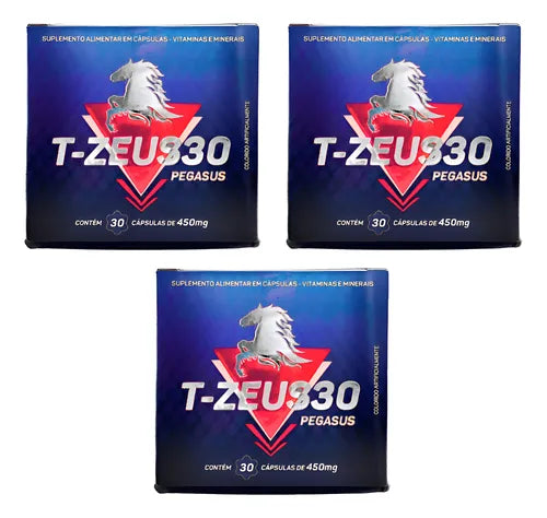 KIT 3X T-ZEUS 30CAPS. 450MG