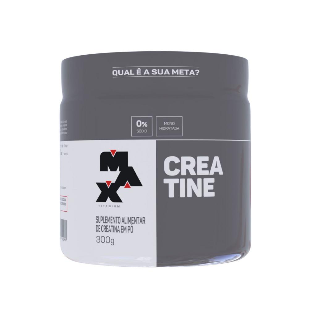 Creatina 100% Pura 300g - MAX Titanium