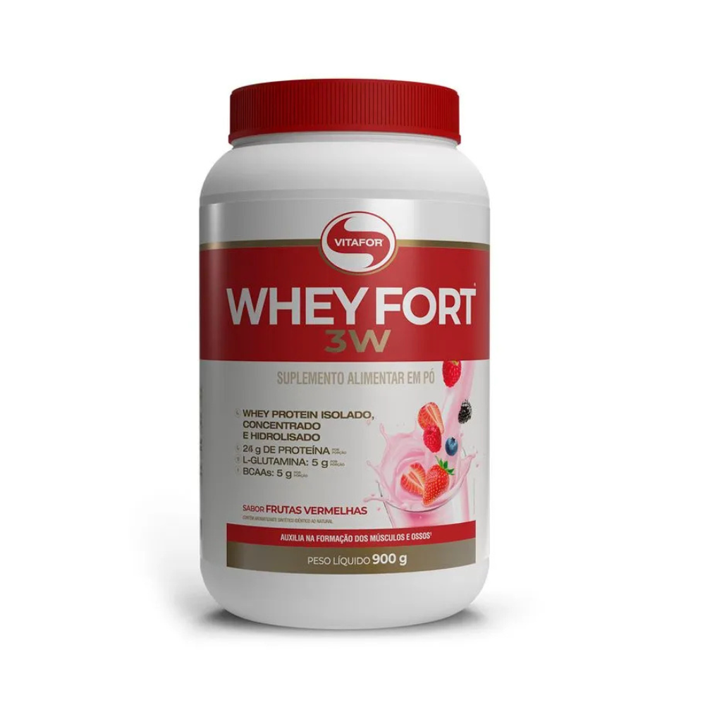 WHEY FORT 3W 900G - VITAFOR