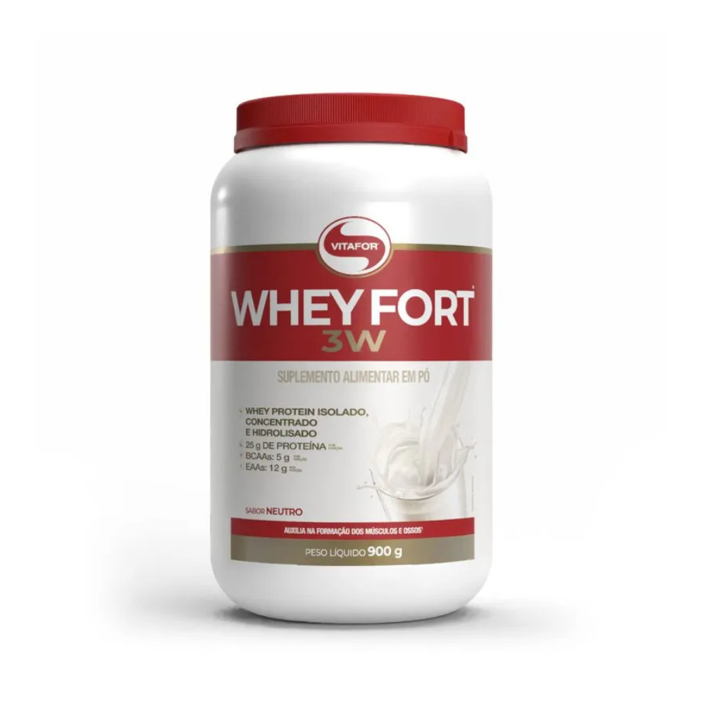 WHEY FORT 3W 900G - VITAFOR