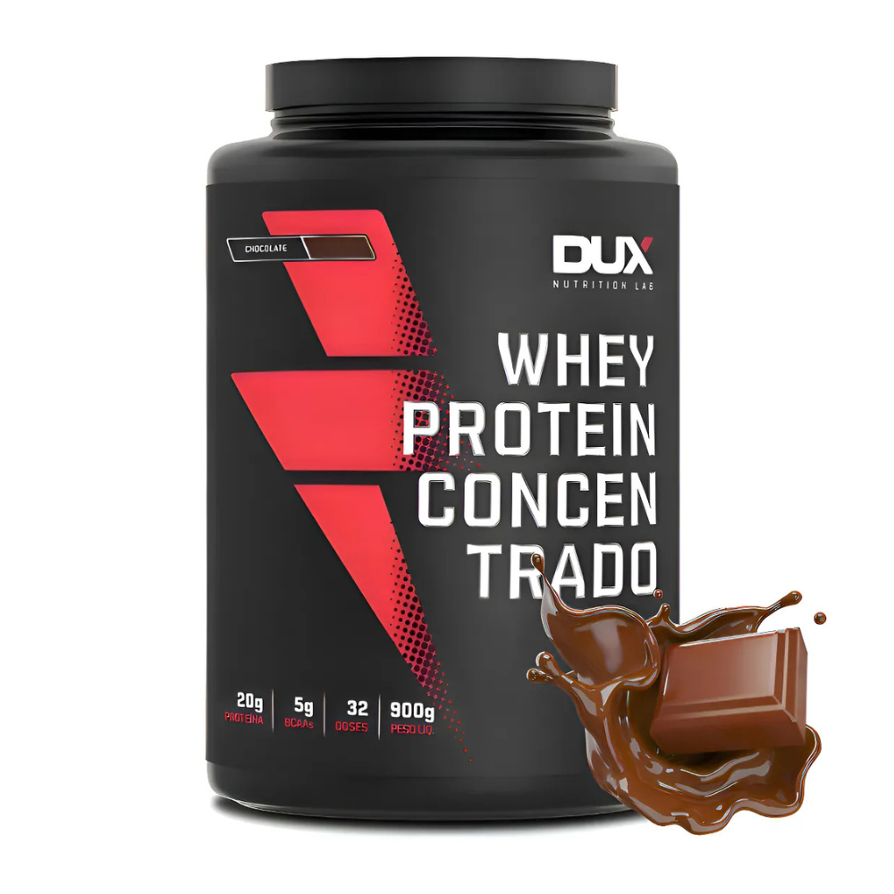 WHEY PROTEIN CONCENTRADO 900G - DUX
