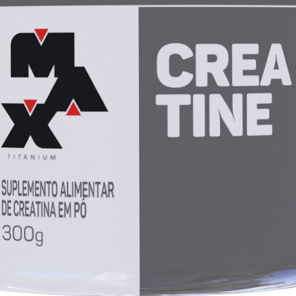 Creatina 100% Pura 300g - MAX Titanium