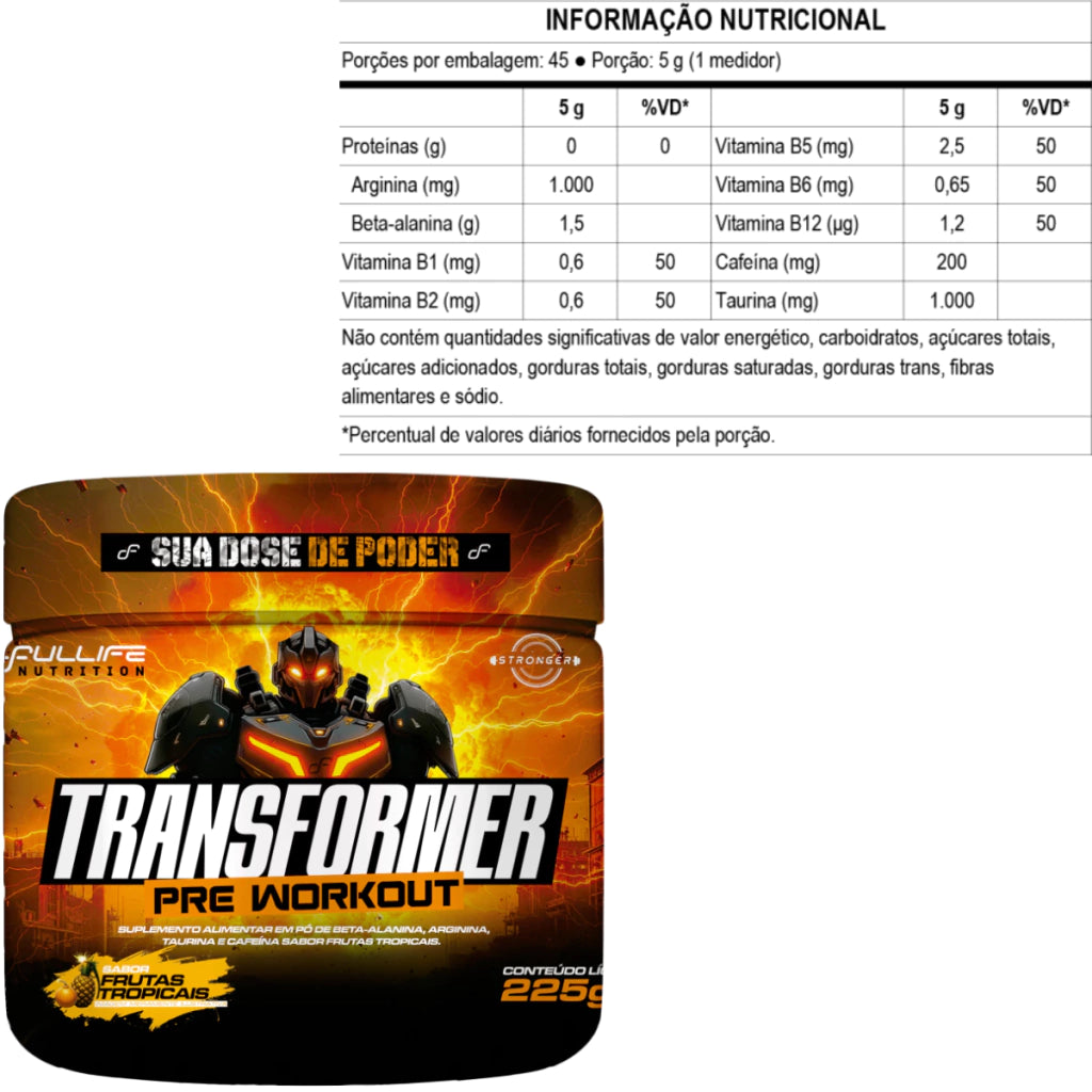 TRANSFORMER FULLIFE 225G